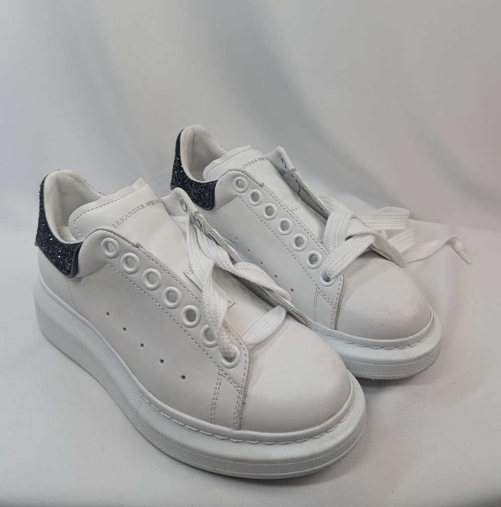 Alexander McQueen Platform Sneakers – White